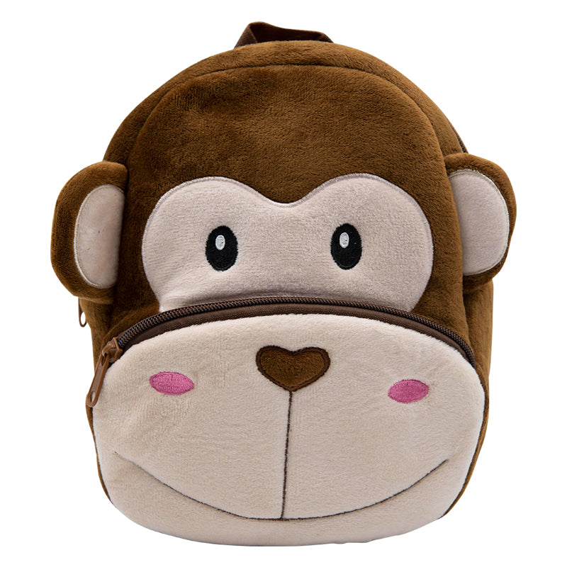 Monkey Plushie Backpack Kids Backpacks Children Le Tresor